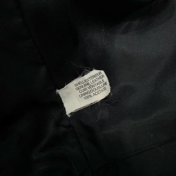 SOLD Vintage Leather Jacket Size Small - Picture 8 of 8